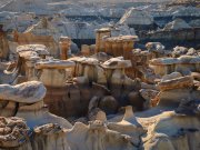 Rochers de Badlands Bisti