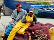 Pêcheurs au port d’Essaouira